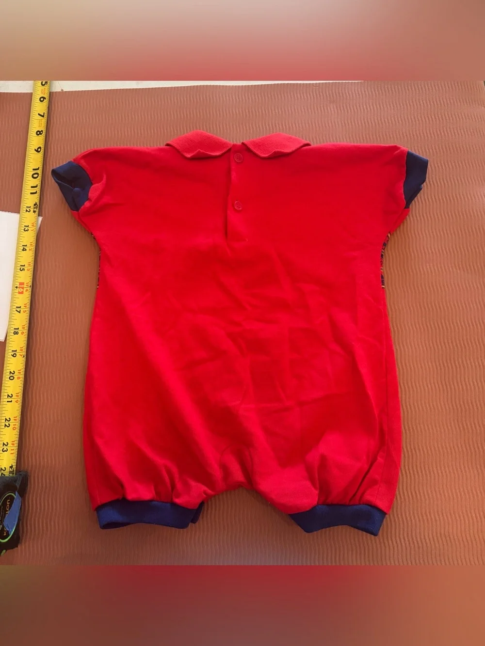 Vintage Oshkosh Baby‎ Onesie Romper made in USA 12M